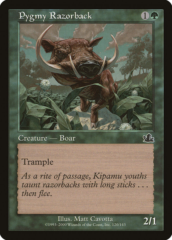 Pygmy Razorback [Prophecy] (PCY 120)