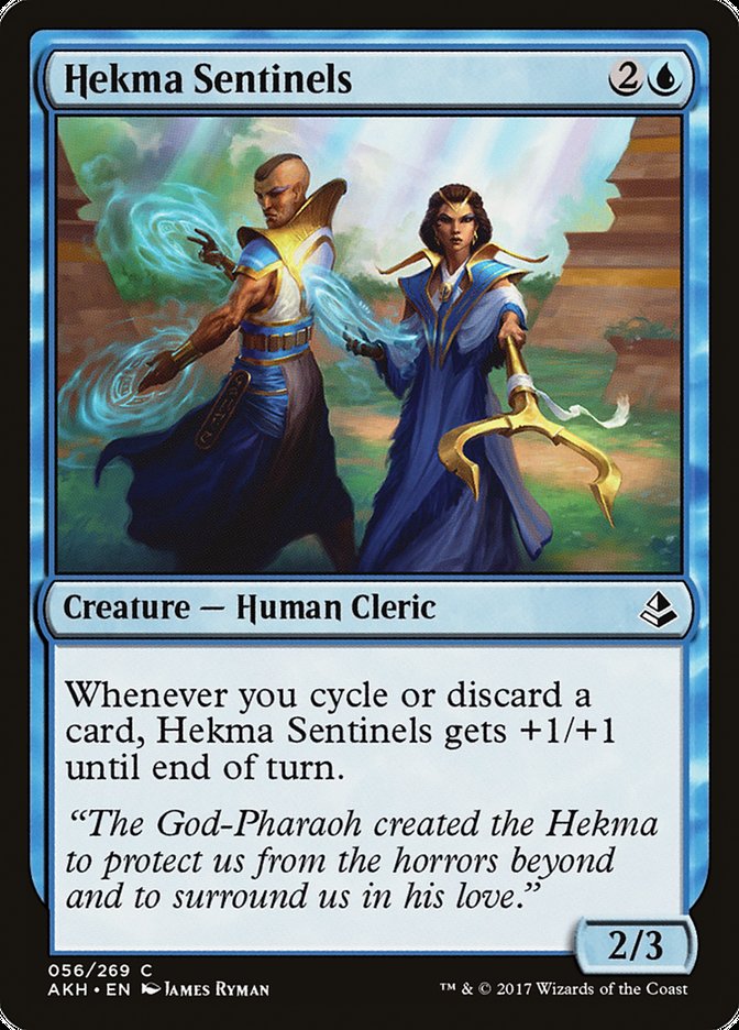 Hekma Sentinels [Amonkhet] (AKH 56)