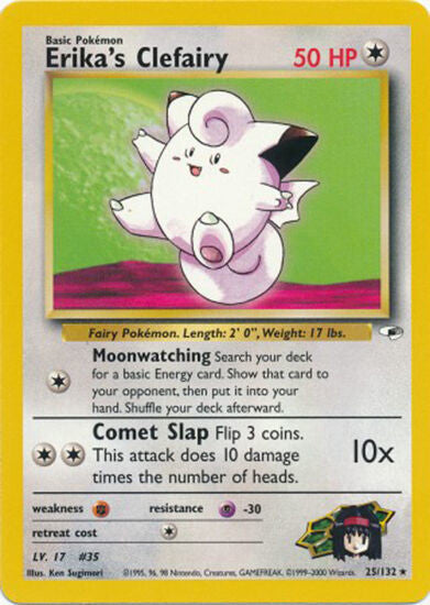 Erika's Clefairy (25/132) [Gym Heroes]
