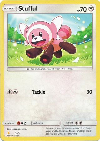 Stufful (4/30) [Sun & Moon: Trainer Kit - Lycanroc & Alolan Raichu]
