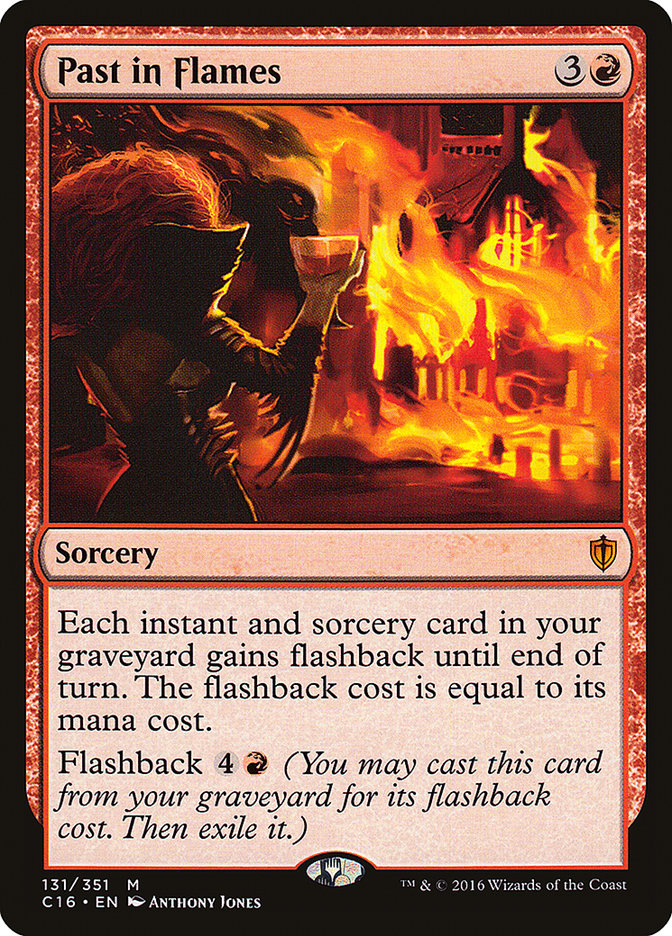 Past in Flames [Commander 2016] (C16 131)
