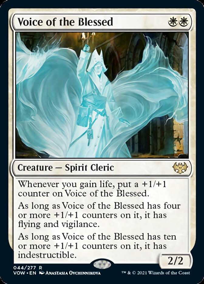 Voice of the Blessed [Innistrad: Crimson Vow] (VOW 44)