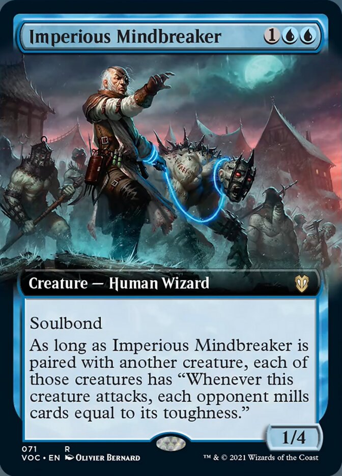 Imperious Mindbreaker (Extended) [Innistrad: Crimson Vow Commander] (VOC 71)
