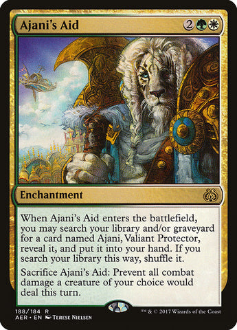 Ajani's Aid [Aether Revolt] (AER 188)