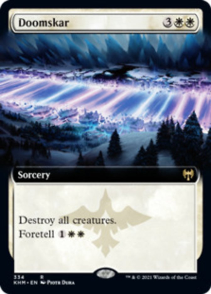 Doomskar (Extended Art) [Kaldheim] (KHM 334)