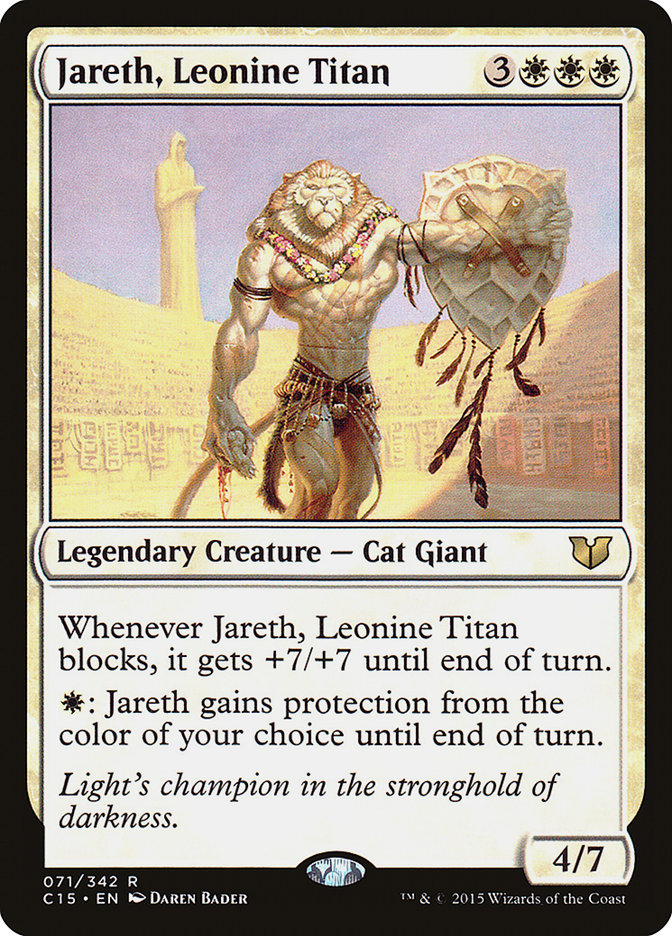 Jareth, Leonine Titan [Commander 2015] (C15 71)