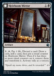 Heirloom Mirror // Inherited Fiend [Innistrad: Midnight Hunt] (MID 105)