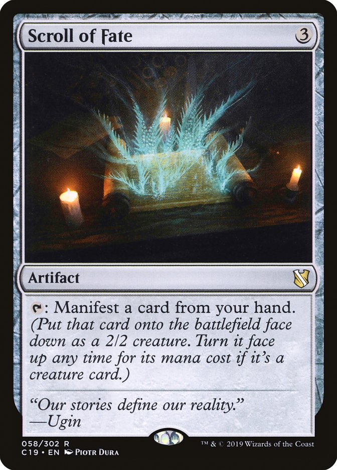 Scroll of Fate [Commander 2019] (C19 58)