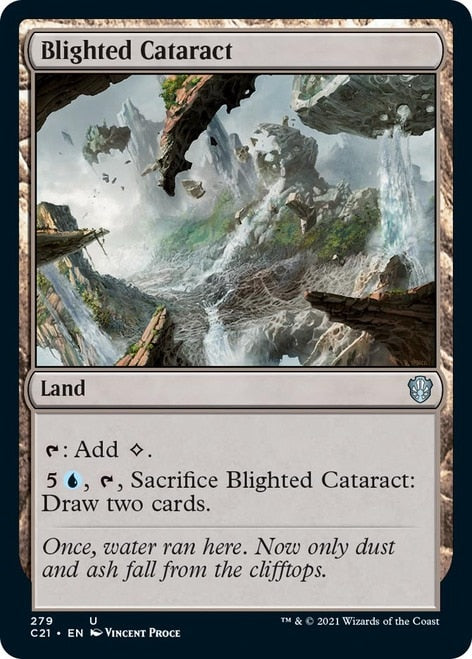 Blighted Cataract [Commander 2021] (C21 279)