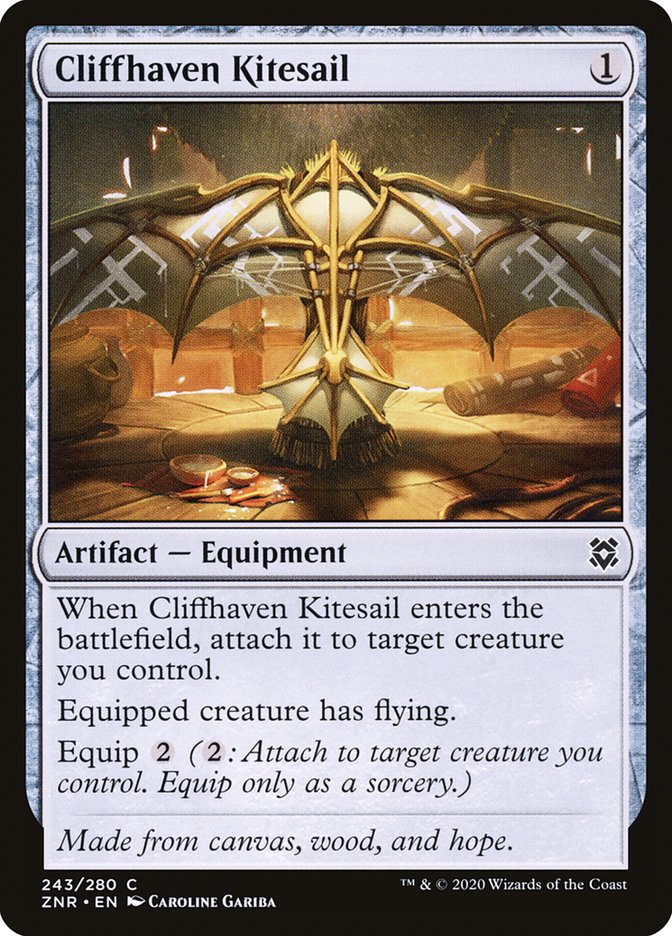 Cliffhaven Kitesail [Zendikar Rising] (ZNR 243)