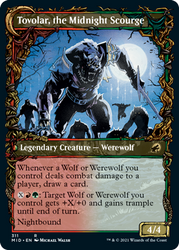 Tovolar, Dire Overlord // Tovolar, the Midnight Scourge (Showcase Equinox) [Innistrad: Midnight Hunt] (MID 311)