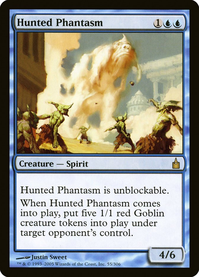 Hunted Phantasm [Ravnica: City of Guilds] (RAV 55)