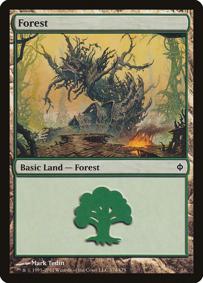 Forest (#174) [New Phyrexia] (NPH 174)