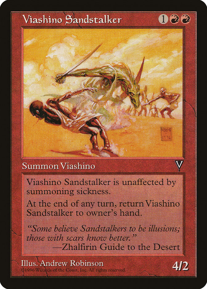 Viashino Sandstalker [Visions] (VIS 100)