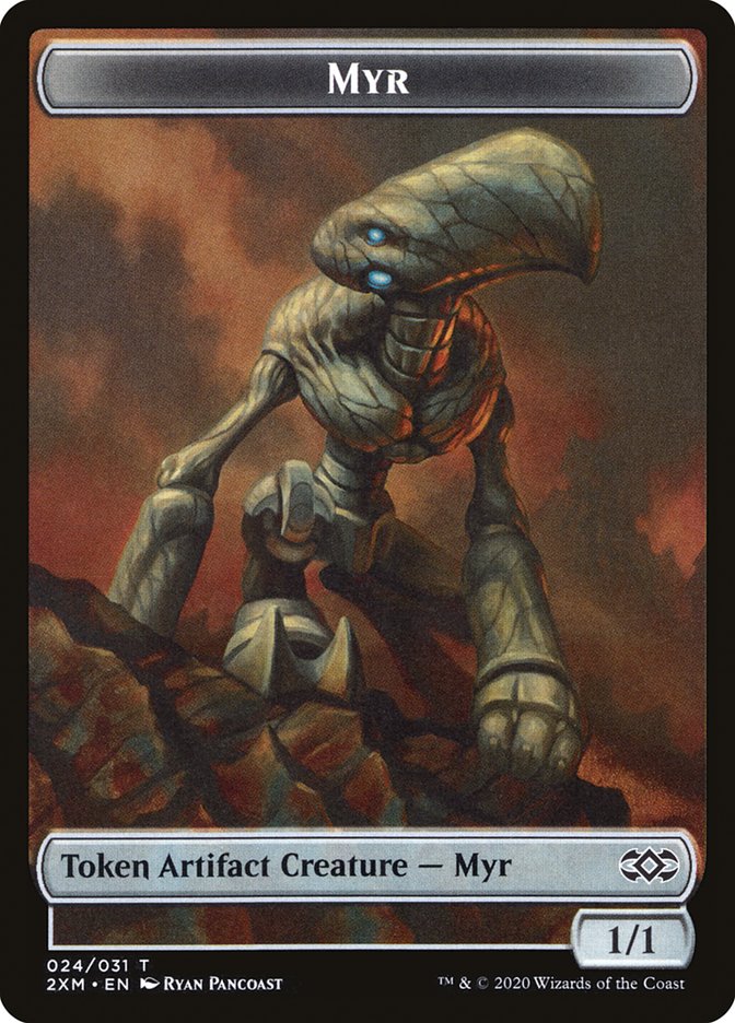 Myr (024) Token [Double Masters]