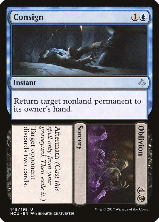 Consign // Oblivion [Hour of Devastation] (HOU 149)