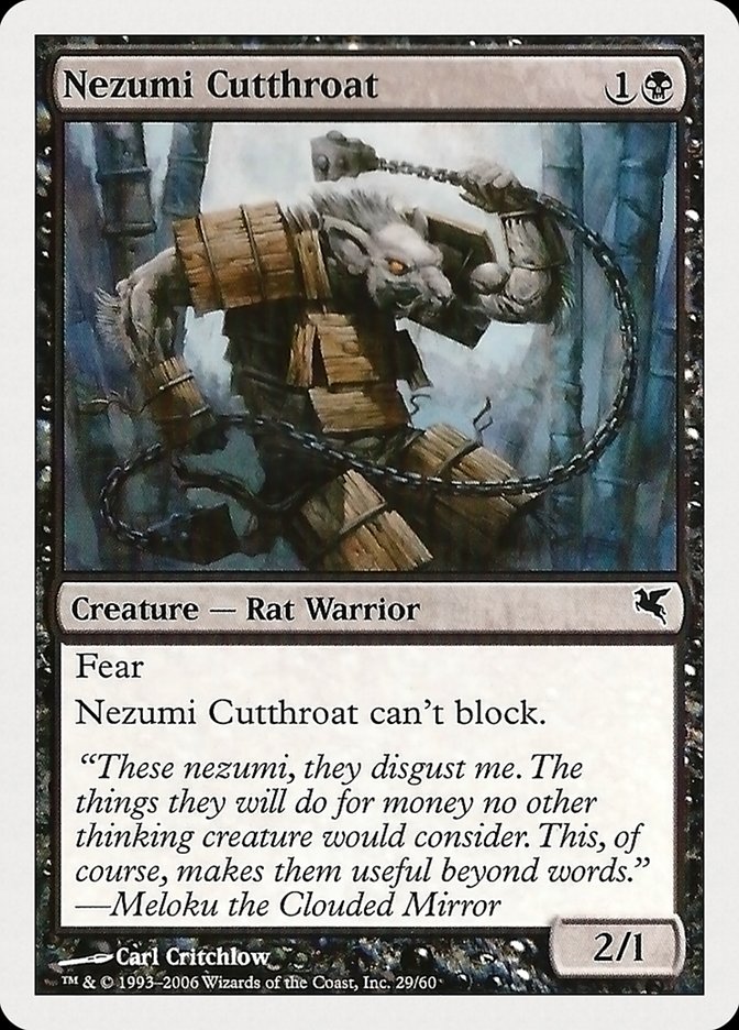 Nezumi Cutthroat [Hachette UK] (PHUK 29)