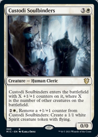 Custodi Soulbinders [Innistrad: Midnight Hunt Commander] (MIC 83)