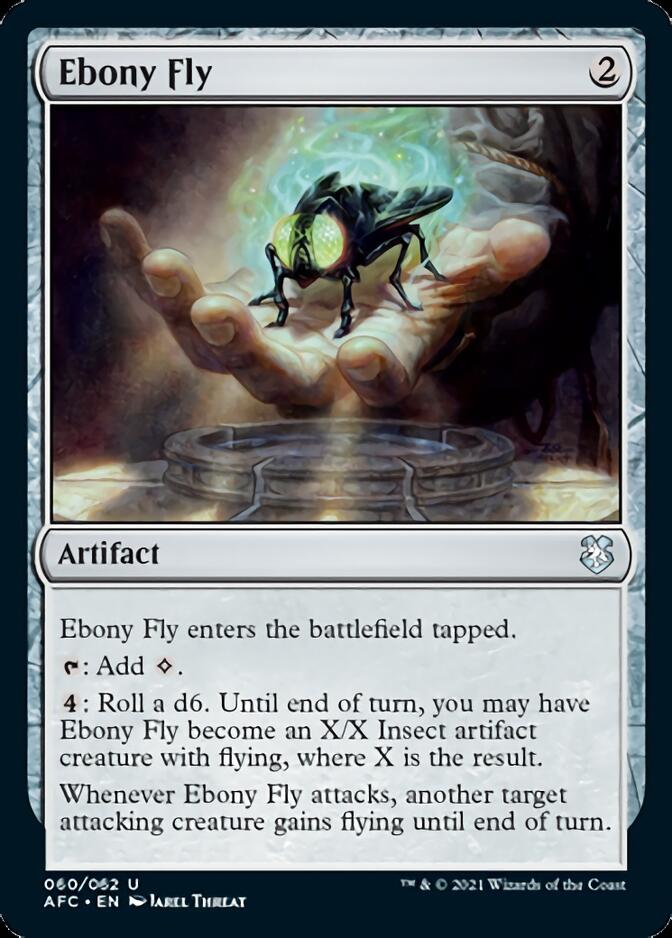 Ebony Fly [Dungeons & Dragons: Adventures in the Forgotten Realms Commander] (AFC 60)