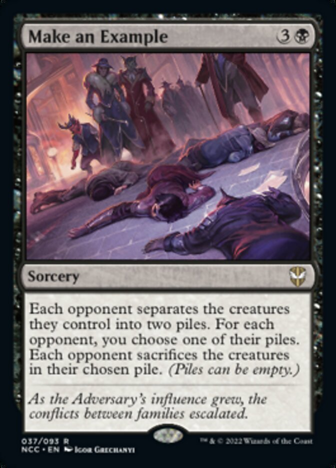 Make an Example [Streets of New Capenna Commander] (NCC 37)