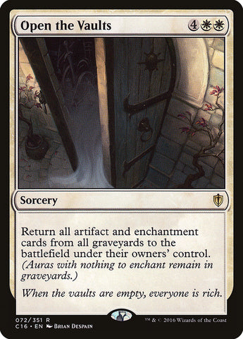 Open the Vaults [Commander 2016] (C16 72)