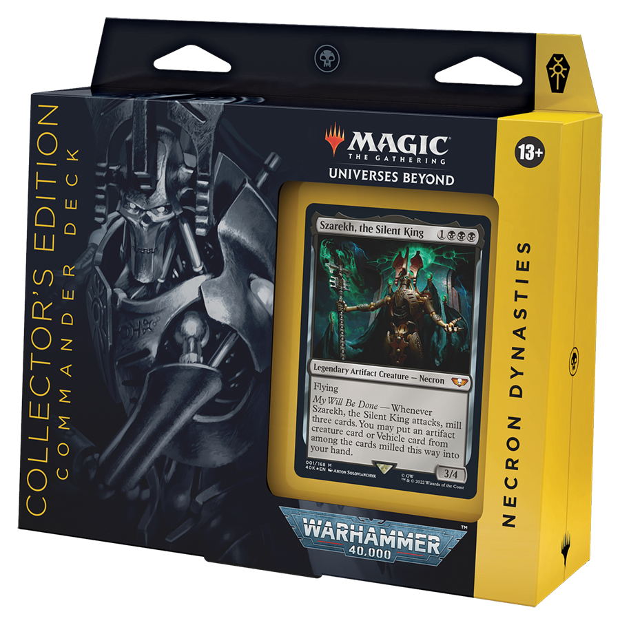 Universes Beyond: Warhammer 40,000 - Commander Deck (Necron Dynasties - Collector's Edition) Pre-order