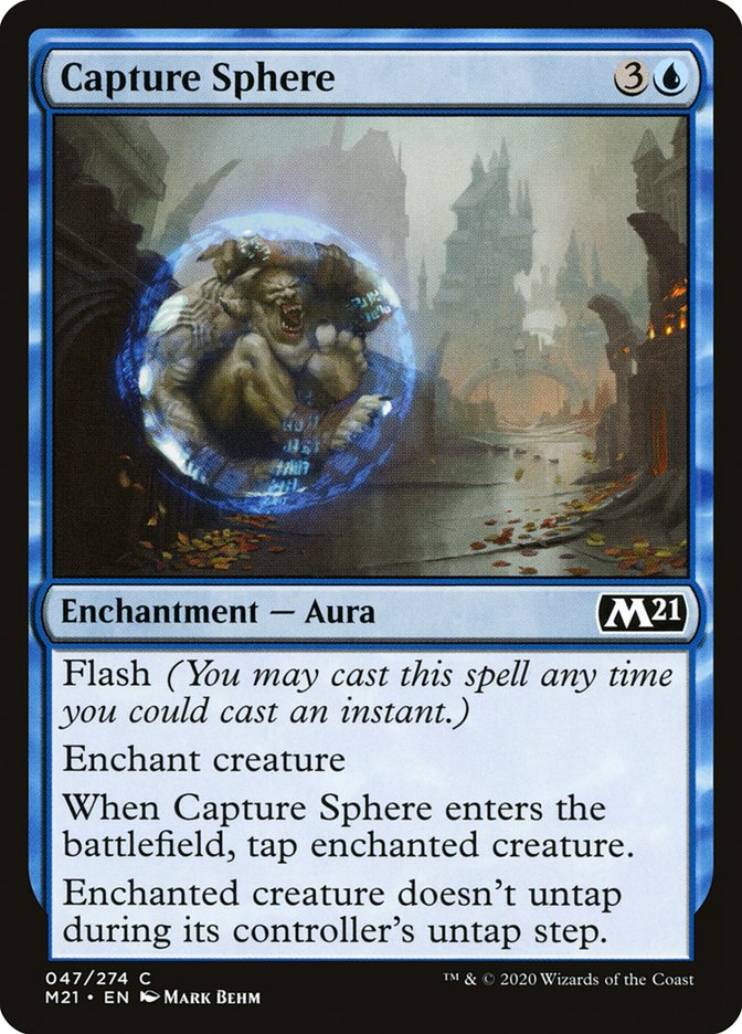 Capture Sphere [Core Set 2021] (M21 47)