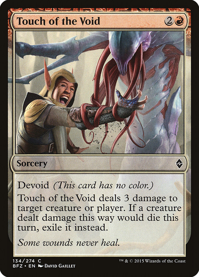 Touch of the Void [Battle for Zendikar] (BFZ 134)