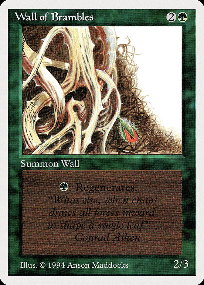 Wall of Brambles [Summer Magic / Edgar] (SUM 224)