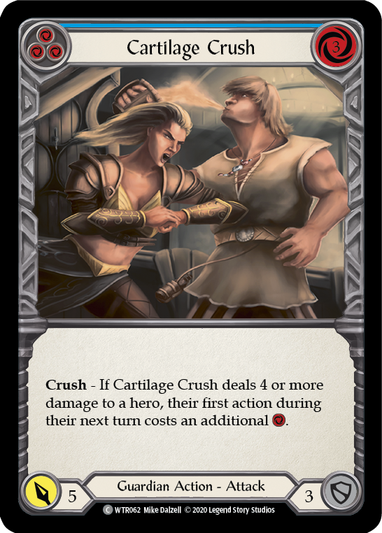 Cartilage Crush (Blue) [WTR062] Unlimited Rainbow Foil