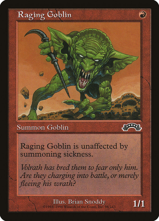 Raging Goblin [Exodus] (EXO 96)