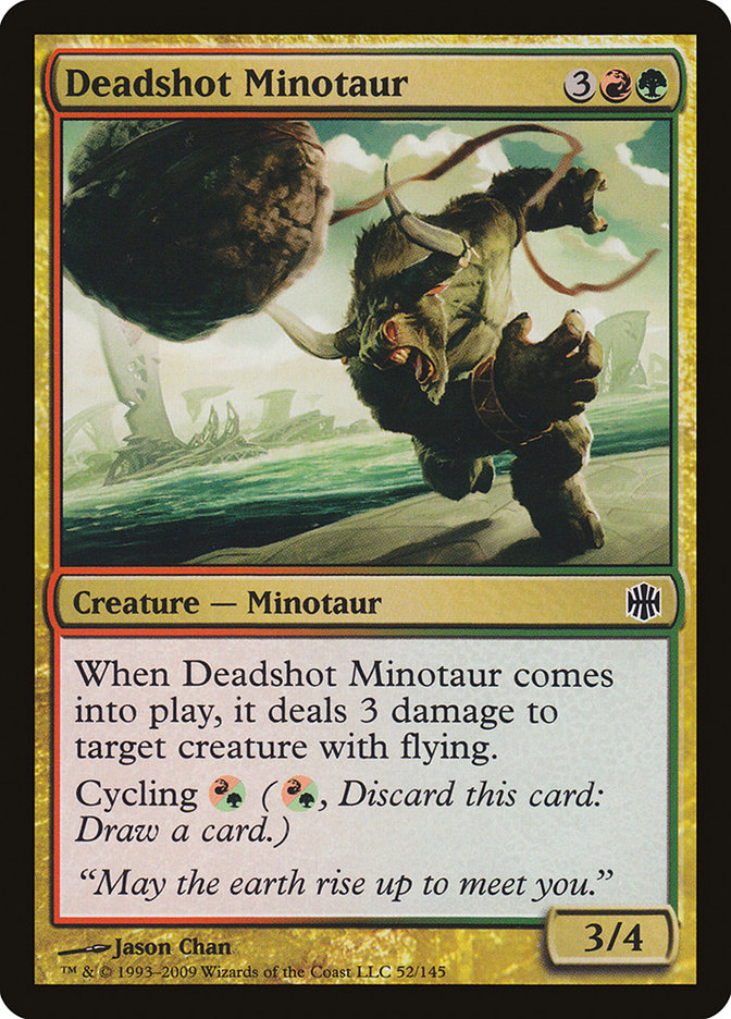 Deadshot Minotaur [Alara Reborn] (ARB 52)