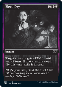 Bleed Dry [Innistrad: Double Feature] (DBL 361)