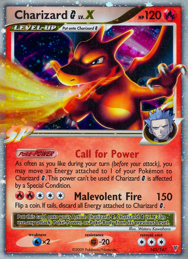Charizard G LV.X (143/147) [Supreme Victors]