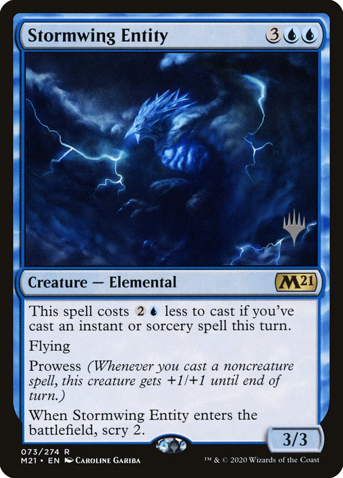 Stormwing Entity (Promo Pack) [Core Set 2021 Promos] (PM21 73P)
