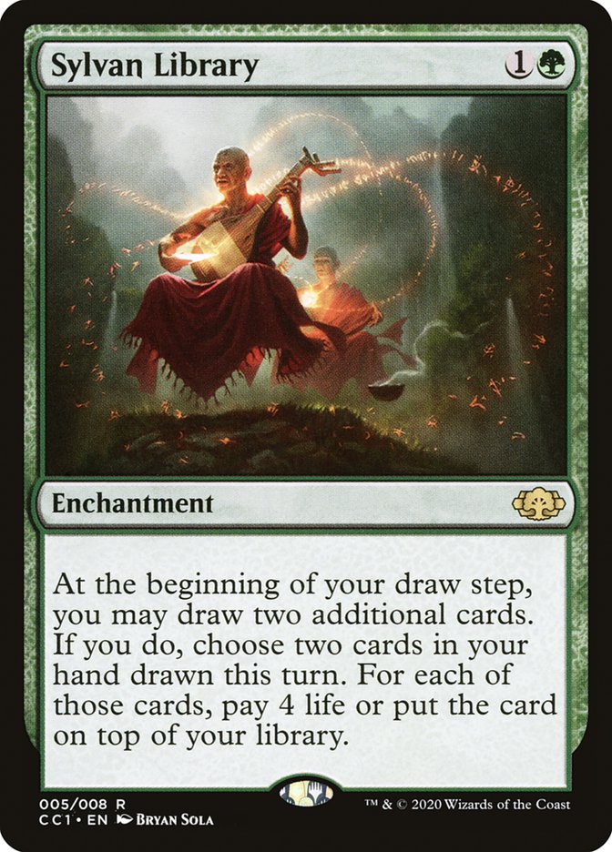 Sylvan Library [Commander Collection: Green] (CC1 5)