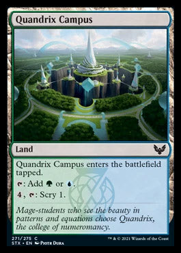 Quandrix Campus [Strixhaven: School of Mages] (STX 271)