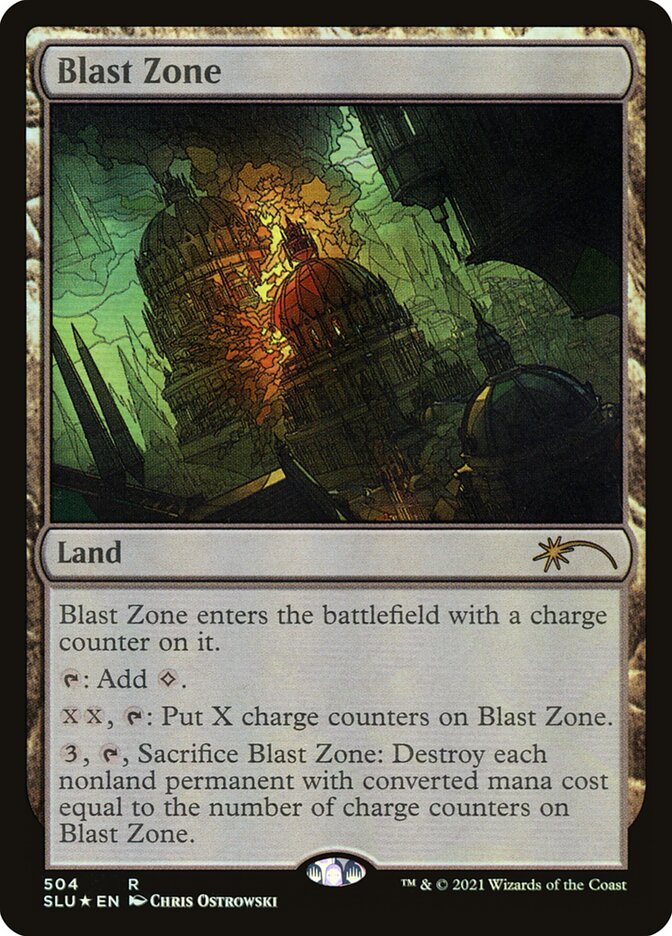 Blast Zone [Secret Lair: Ultimate Edition 2] (SLU2 SQ4)
