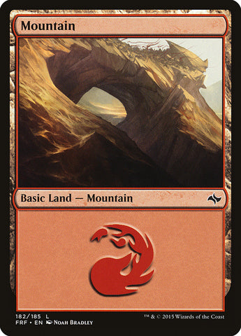 Mountain (#182) [Fate Reforged] (FRF 182)