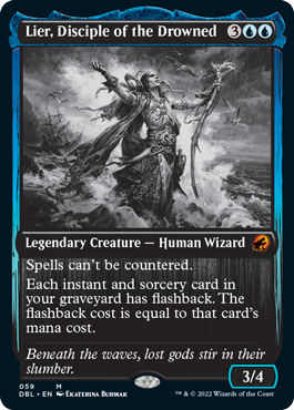 Lier, Disciple of the Drowned [Innistrad: Double Feature] (DBL 59)