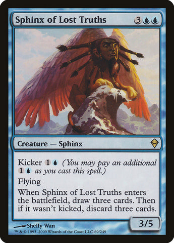 Sphinx of Lost Truths [Zendikar] (ZEN 69)