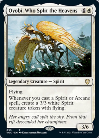 Oyobi, Who Split the Heavens [Innistrad: Crimson Vow Commander] (VOC 95)