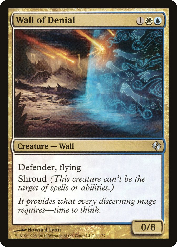 Wall of Denial [Duel Decks: Venser vs. Koth] (DDI 11)