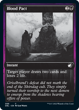 Blood Pact [Innistrad: Double Feature] (DBL 88)