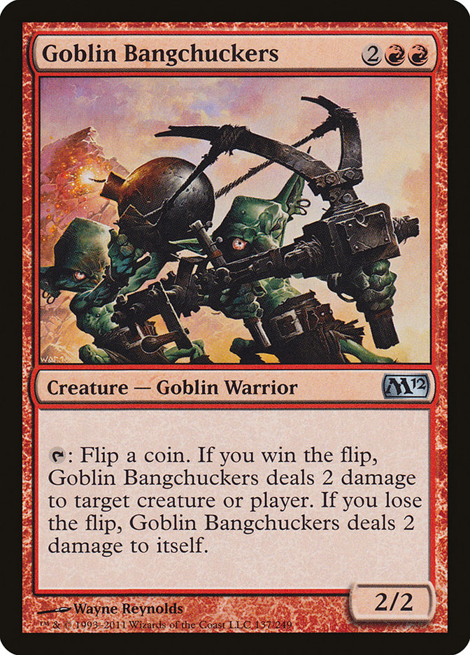Goblin Bangchuckers [Magic 2012] (M12 137)