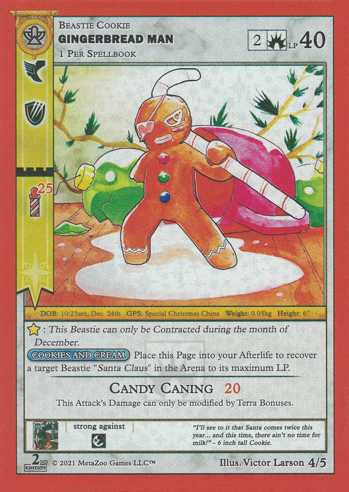 Gingerbread Man (Second Edition) [Holiday Promos 2021]