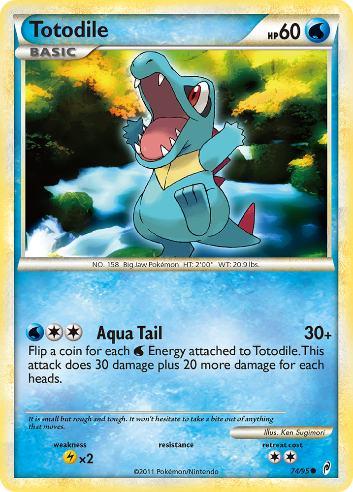 Totodile (74/95) [Call of Legends]