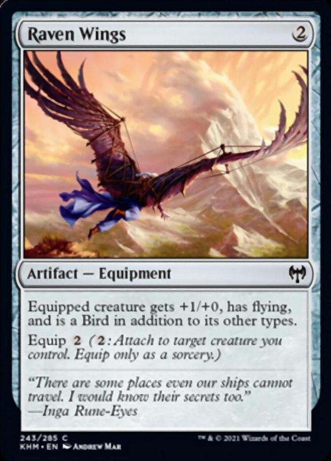 Raven Wings [Kaldheim] (KHM 243)