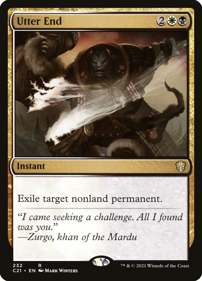 Utter End [Commander 2021] (C21 232)