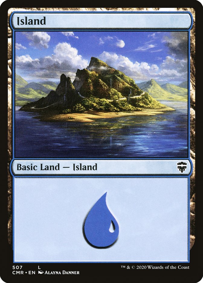 Island (#507) [Commander Legends] (CMR 507)